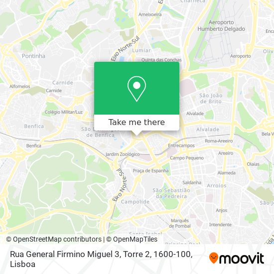Rua General Firmino Miguel 3, Torre 2, 1600-100 map