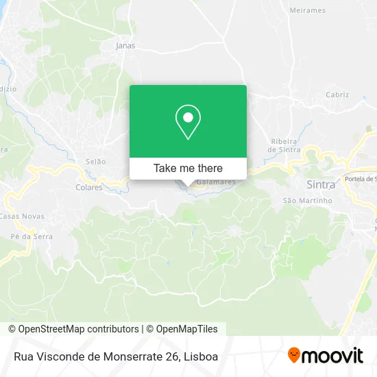 Rua Visconde de Monserrate 26 map