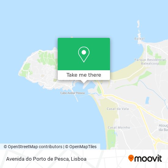 Avenida do Porto de Pesca map