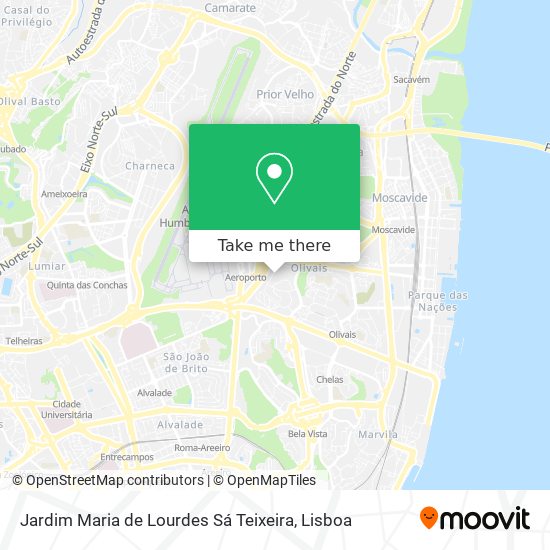 Jardim Maria de Lourdes Sá Teixeira map