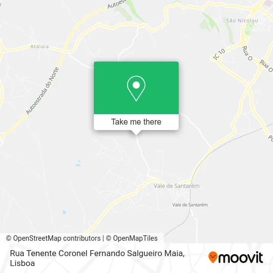 Rua Tenente Coronel Fernando Salgueiro Maia map