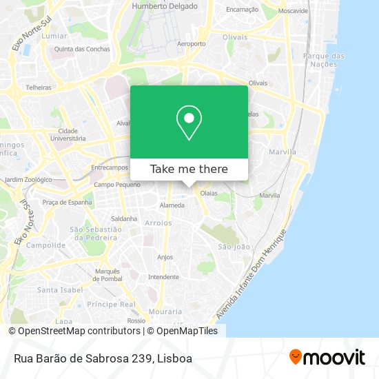 Rua Barão de Sabrosa 239 map