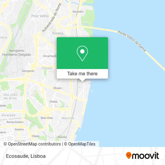 Ecosaude map