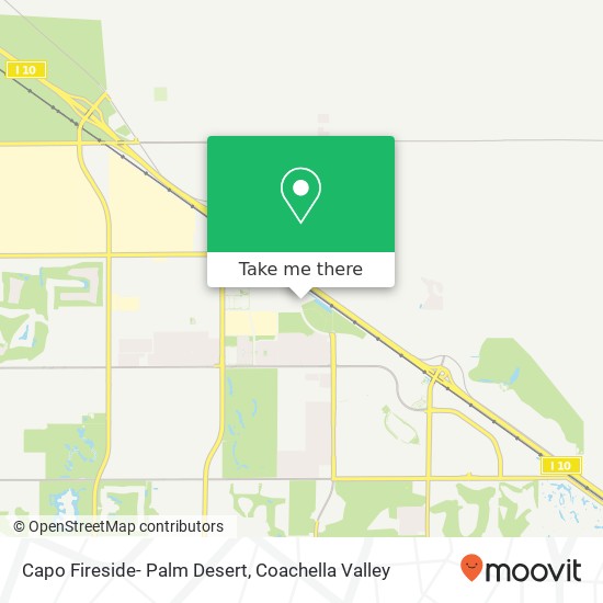 Mapa de Capo Fireside- Palm Desert