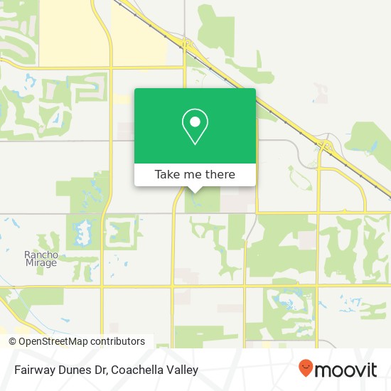 Mapa de Fairway Dunes Dr