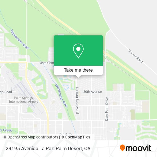 29195 Avenida La Paz map