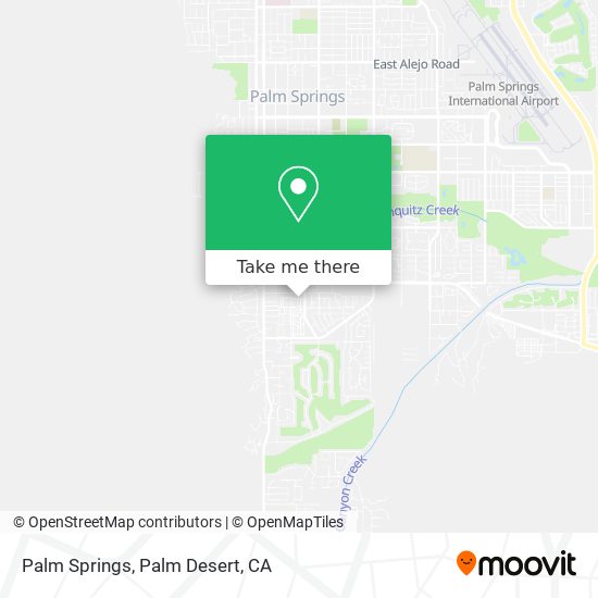 Mapa de Palm Springs