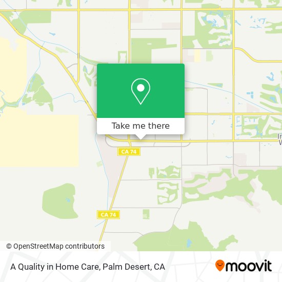 A Quality in Home Care map