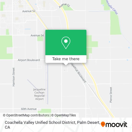 Coachella Valley Unified School District map