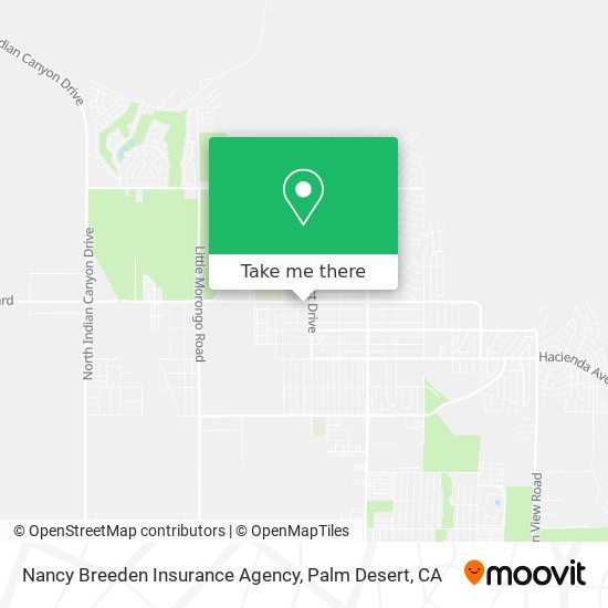 Nancy Breeden Insurance Agency map