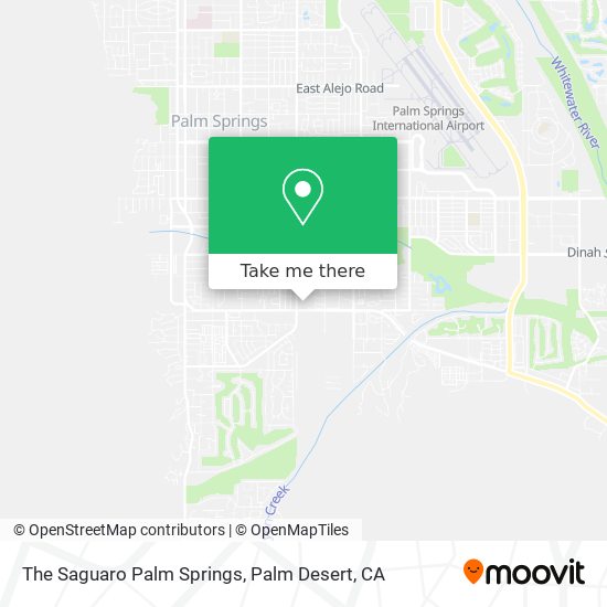 Mapa de The Saguaro Palm Springs