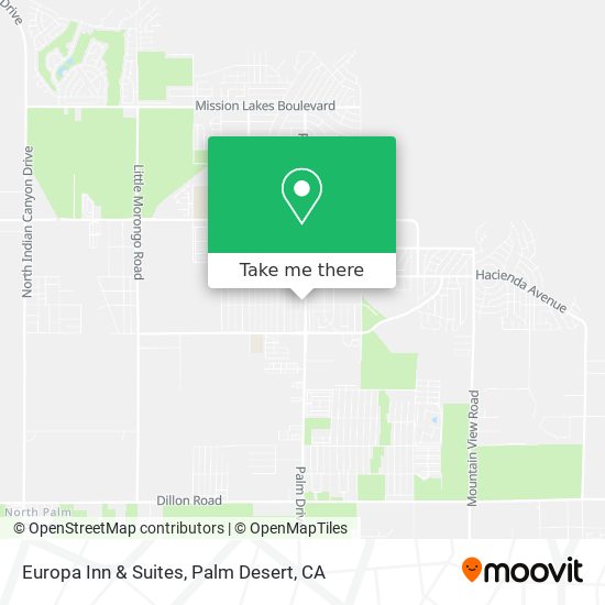 Europa Inn & Suites map
