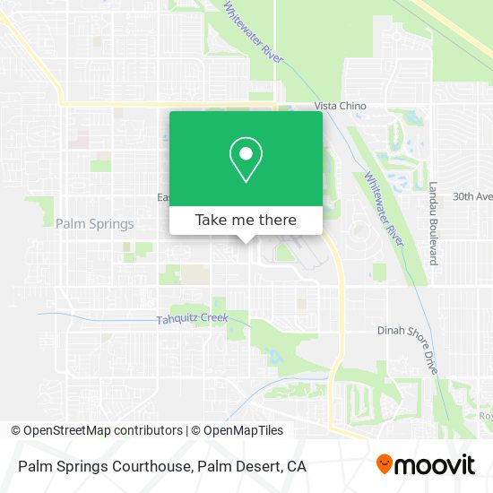 Mapa de Palm Springs Courthouse