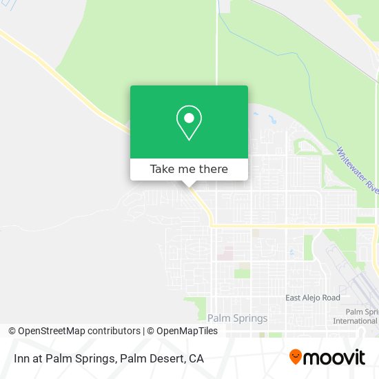 Inn at Palm Springs map
