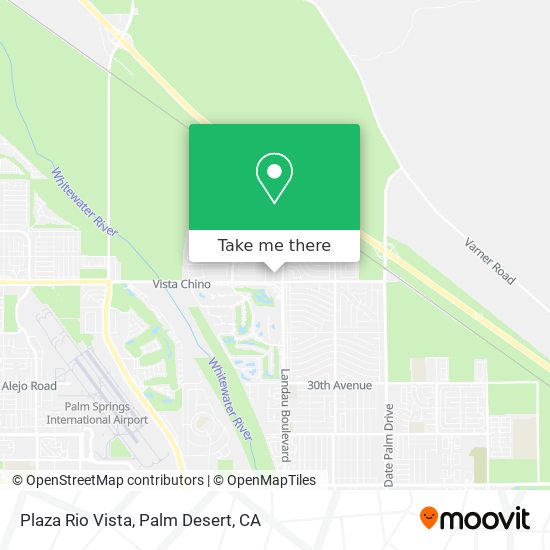 Plaza Rio Vista map