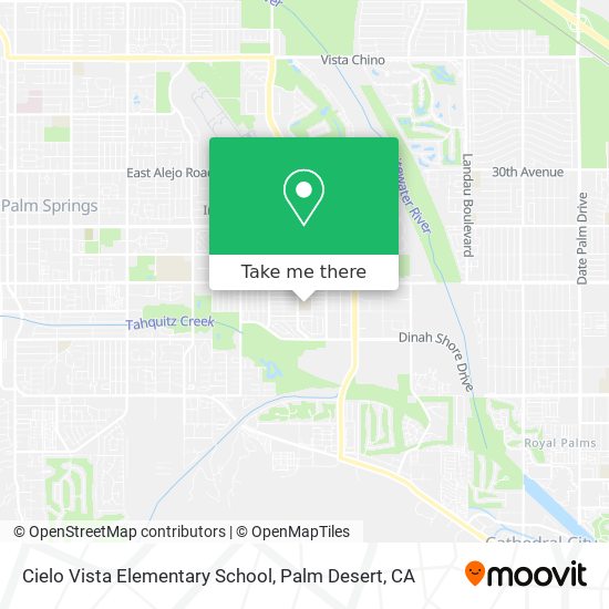 Cielo Vista Elementary School map