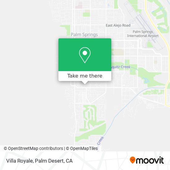 Villa Royale map