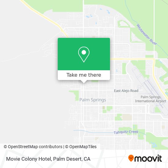 Movie Colony Hotel map