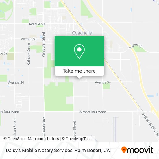 Daisy's Mobile Notary Services map
