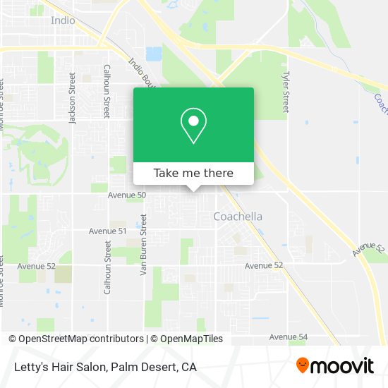 Letty's Hair Salon map