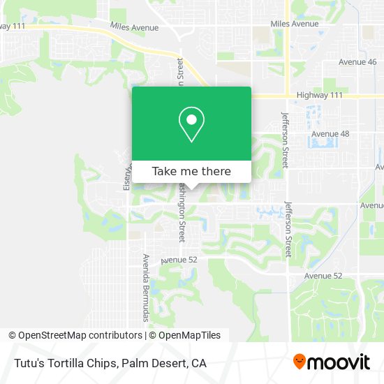 Mapa de Tutu's Tortilla Chips