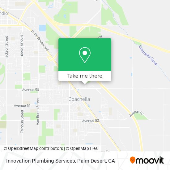 Innovation Plumbing Services map