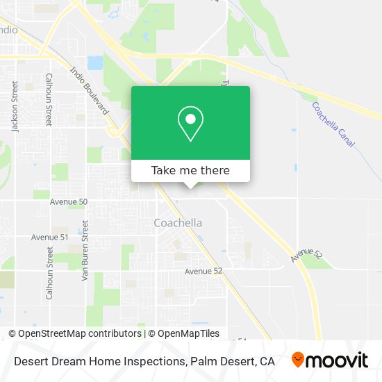 Mapa de Desert Dream Home Inspections