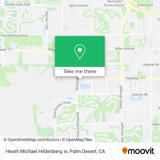 Mapa de Heath Michael Hildenberg in
