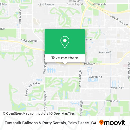 Mapa de Funtastik Balloons & Party Rentals