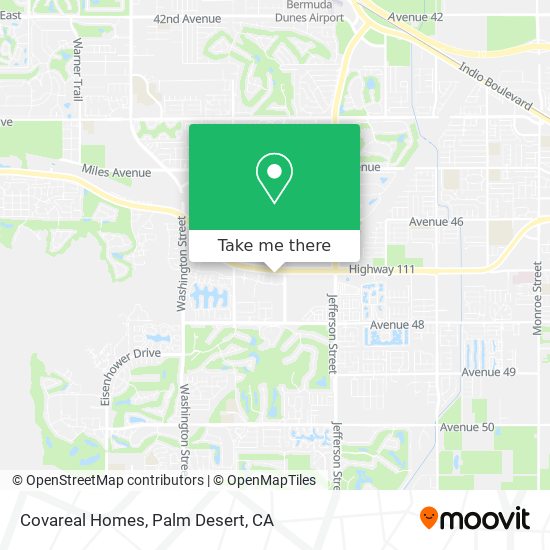 Covareal Homes map