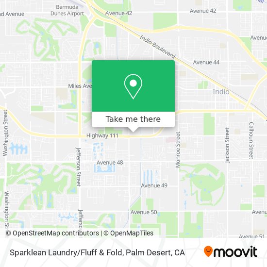 Sparklean Laundry/Fluff & Fold map