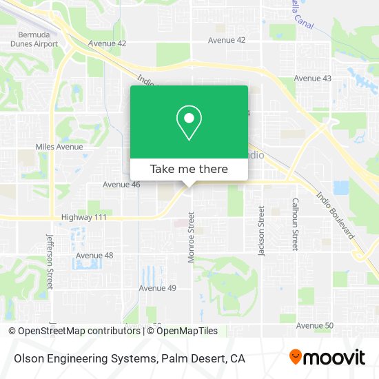 Mapa de Olson Engineering Systems