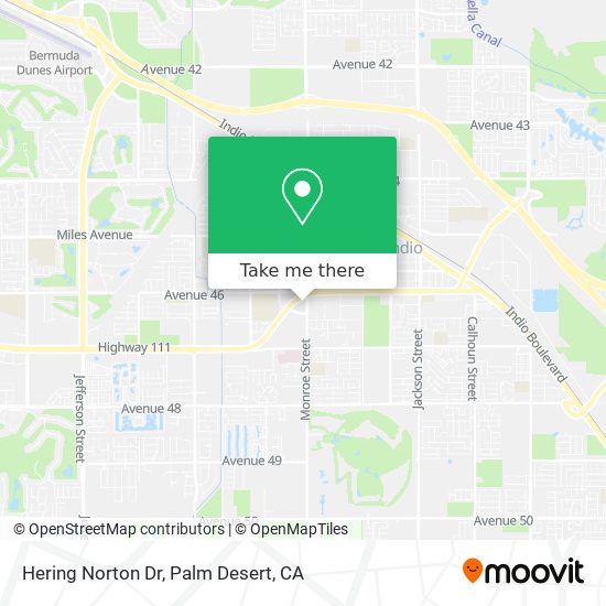 Hering Norton Dr map