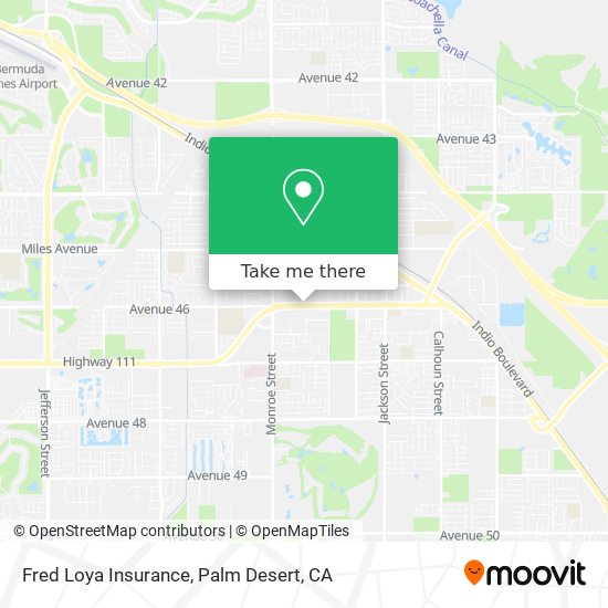 Fred Loya Insurance map