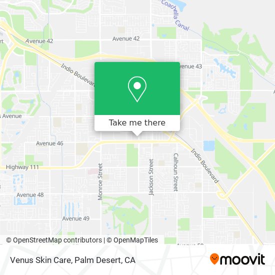 Venus Skin Care map