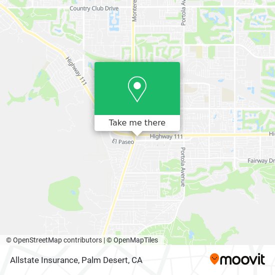 Allstate Insurance map