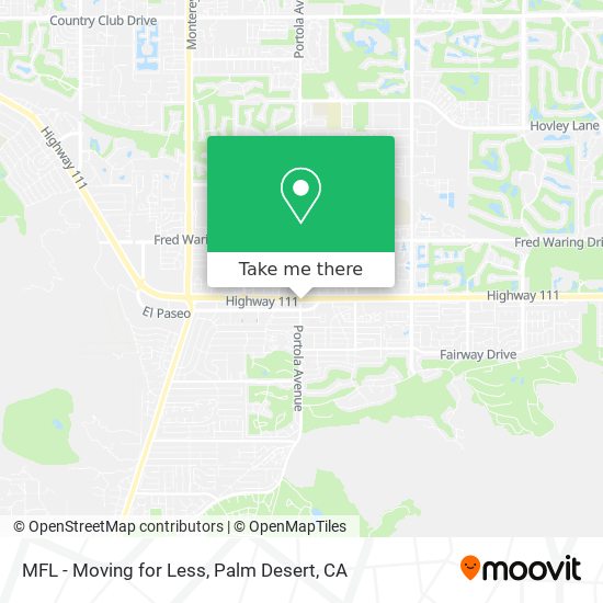 MFL - Moving for Less map