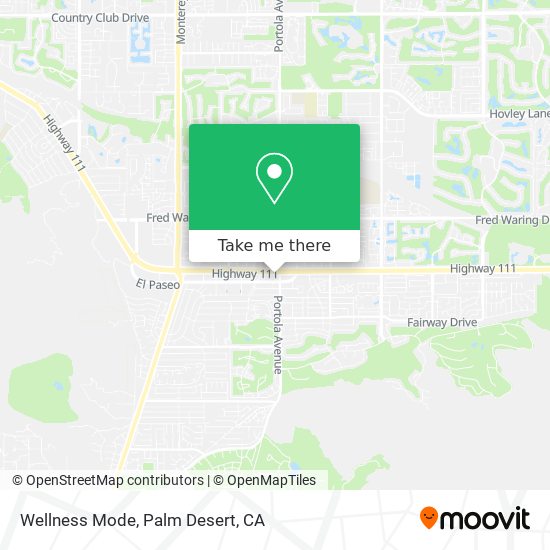 Wellness Mode map