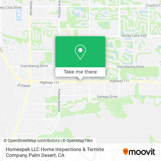 Homespek LLC Home Inspections & Termite Company map