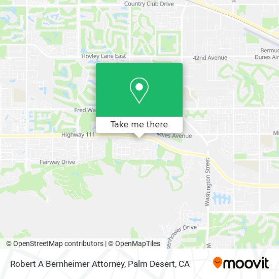 Mapa de Robert A Bernheimer Attorney
