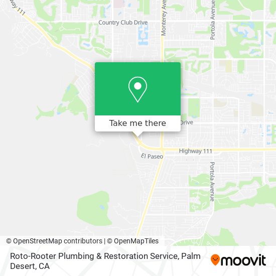 Roto-Rooter Plumbing & Restoration Service map