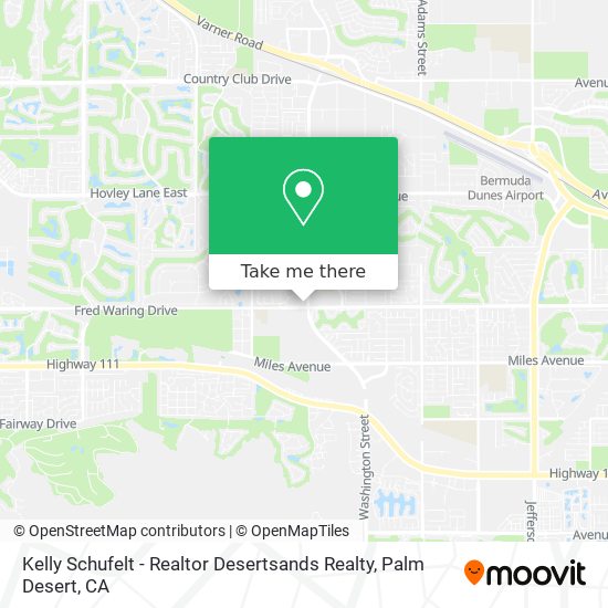 Kelly Schufelt - Realtor Desertsands Realty map