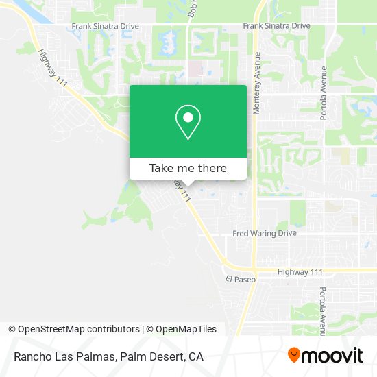 Mapa de Rancho Las Palmas