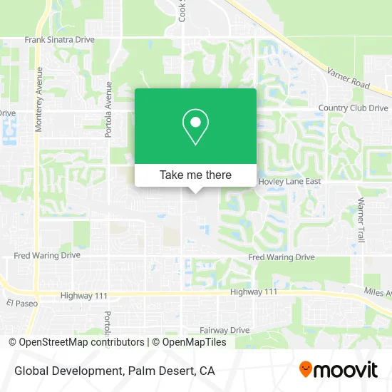 Global Development map