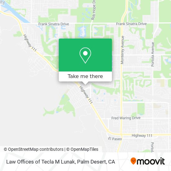 Law Offices of Tecla M Lunak map