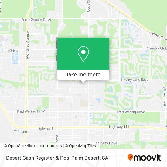 Desert Cash Register & Pos map