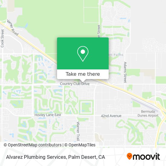 Mapa de Alvarez Plumbing Services