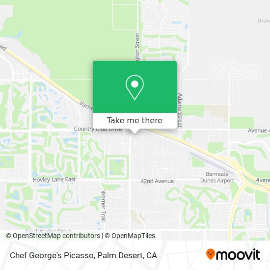 Mapa de Chef George's Picasso