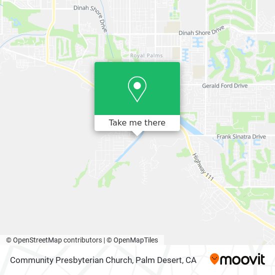 Mapa de Community Presbyterian Church