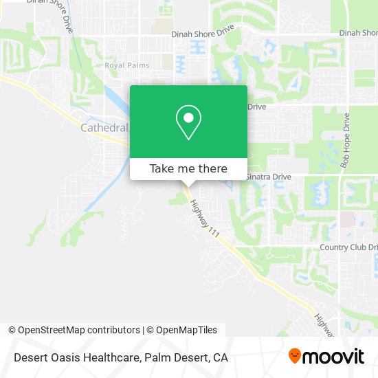 Desert Oasis Healthcare map